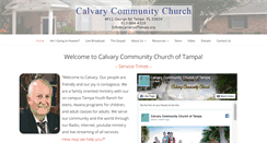 Desktop Screenshot of calvaryoftampa.org